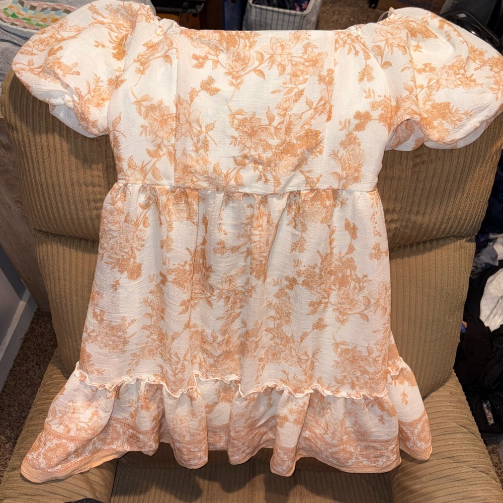 Blu Pepper Babydoll Dress Large